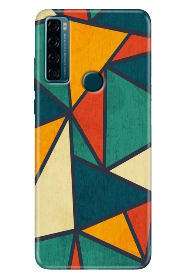 Tcl 20 Se Case Printed Silicone Colorful Illustrated Back Cover Wall