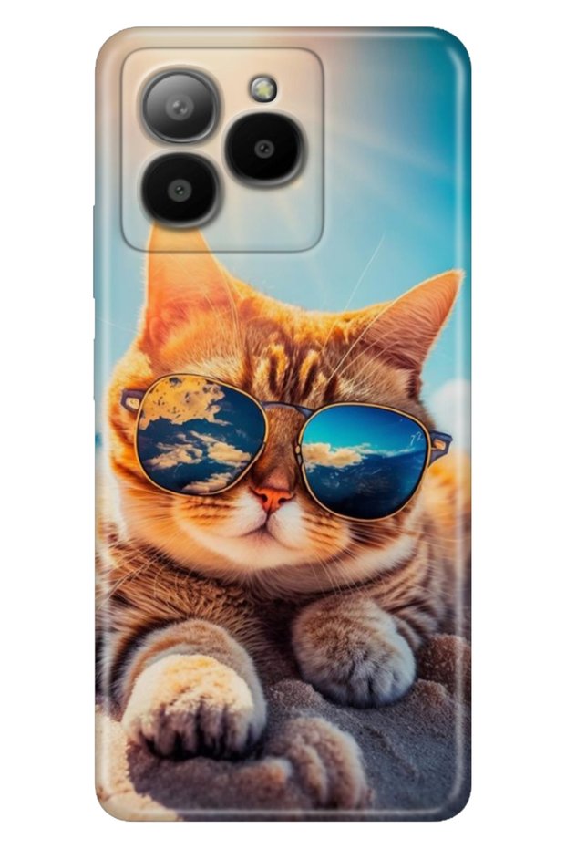 Omix X7 Case Colorful Special Themed Patterned Silicone Tpu Stock Cat