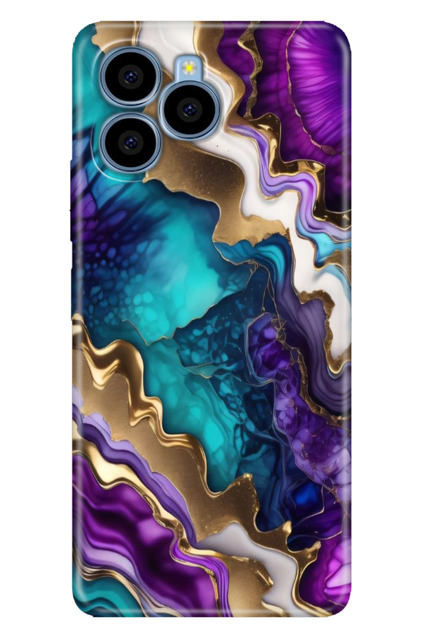 Omix X6 Case Colorful Special Themed Patterned Silicone Tpu Sharp Amethyst