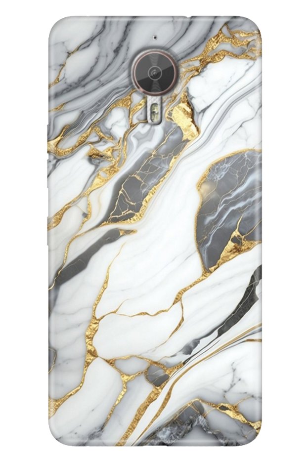 General Mobile Gm 5 Plus Case Patterned Trend Silicone Arsos Marble