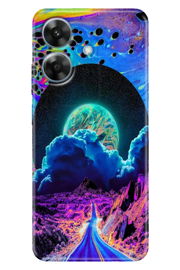 Realme Note 60 4g Case Colorful Printed Design Patterned Case Dream Road