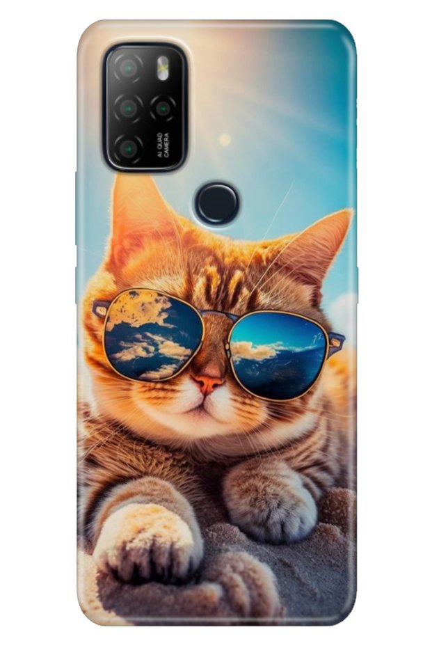 Omix X300 / Omix X500 Case Hd Silicone Colorful Themed Patterned Tpu Cat