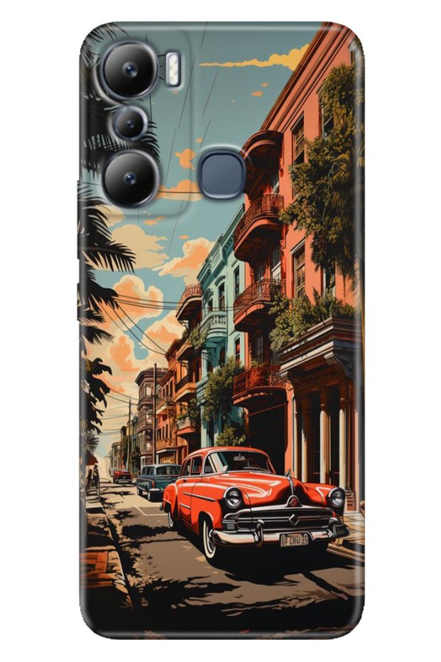 Infinix Hot 20I Case Flexible Silicone Cover Cover Cuba