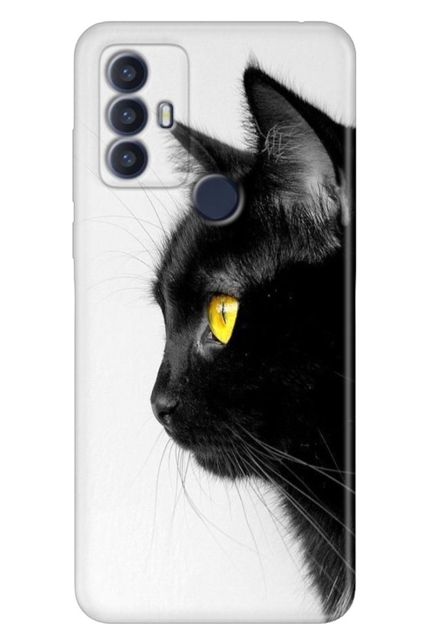 Tcl 30 Se Case Patterned Silicone Colorful Tpu Uv Cat Look
