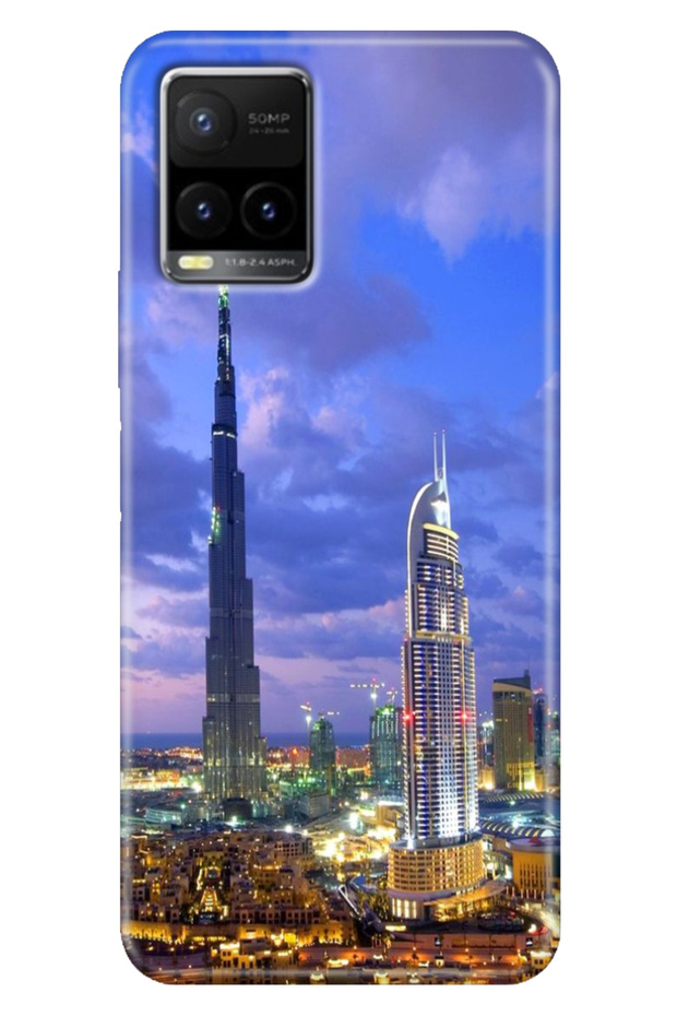 Case for Vivo Y21S Y33S Y32 Case Patterned Silicone Flexible Cover Dubai