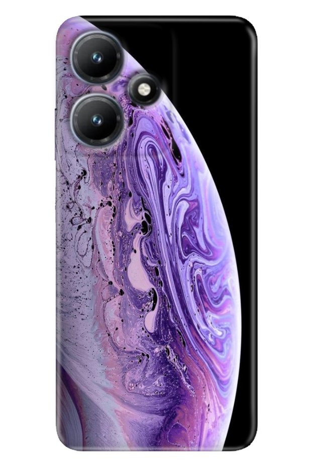 Infinix Hot 30I X669 Case Printed Flexible Silicone Cover World
