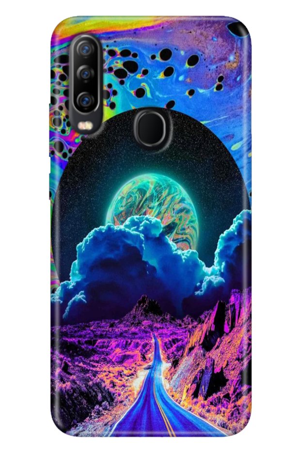 General Mobile Gm 20 Pro Case Printed Silicone Case Uv Dream Road