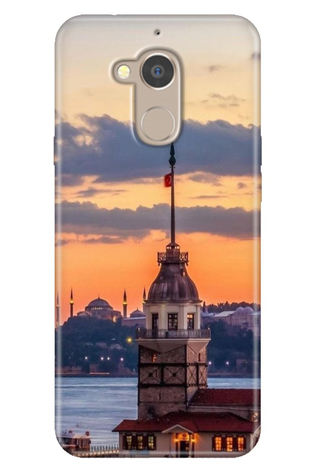 General Mobile Gm 8 Compatible Case Patterned Silicone Color Tpu Uv Maiden Tower