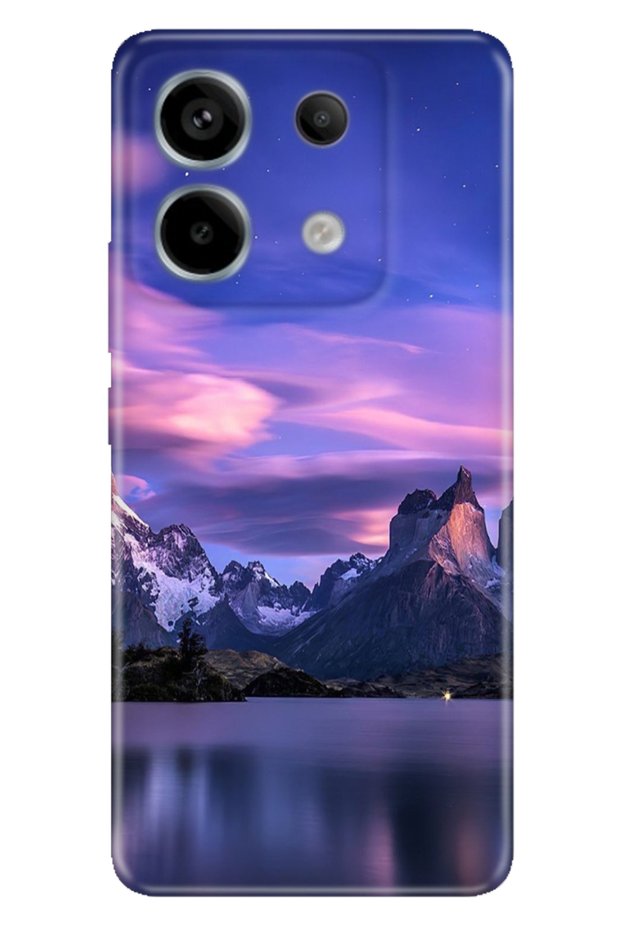 Redmi Note 13 Pro 5g / Poco X6 Case Colorful Flexible Silicone Themed Patterned Tpu North