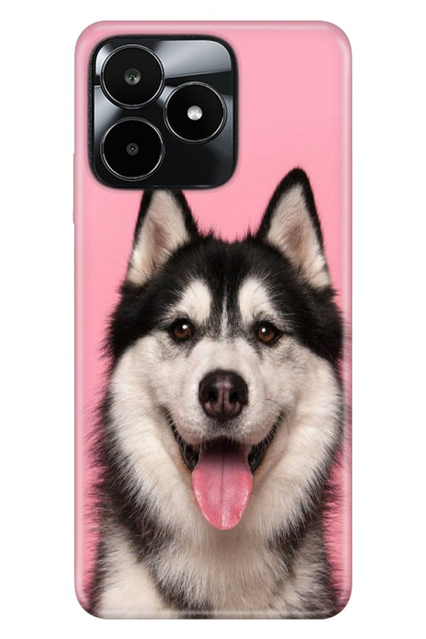 Realme C53 Case (Rmx3760) Compatible Patterned Silicone Colorful Tpu Uv Hasky