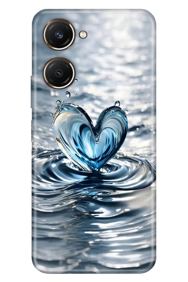 Case for Vivo Y18 Patterned Silicone Vivo Y18 Cover Love Drop