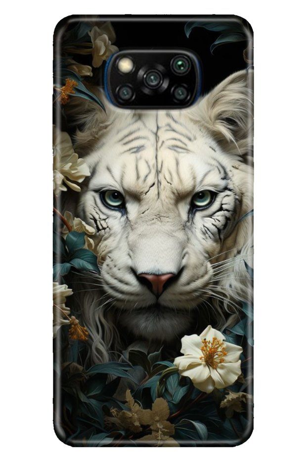 Xiaomi Poco X3 Nfc - X3 Pro Case Colorful Flexible Silicone Themed Patterned Tpu Lion