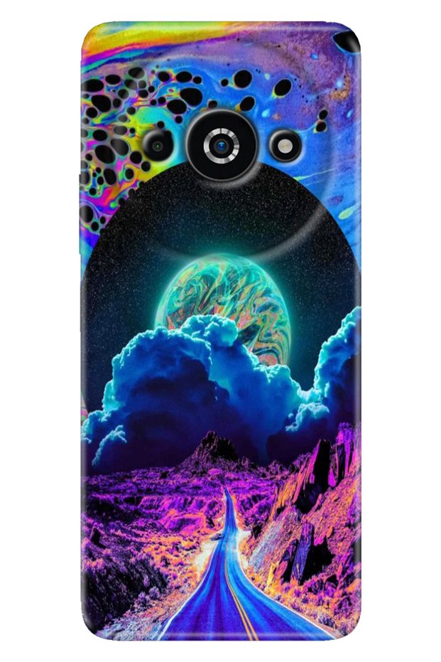 Case for Xiaomi Poco C61 Design Printed Silicone Dream Road