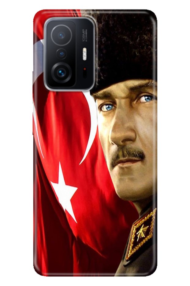 Xiaomi Mi 11t - 11t Pro Case Colorful Special Themed Patterned Silicone Tpu Mustafa Kemal