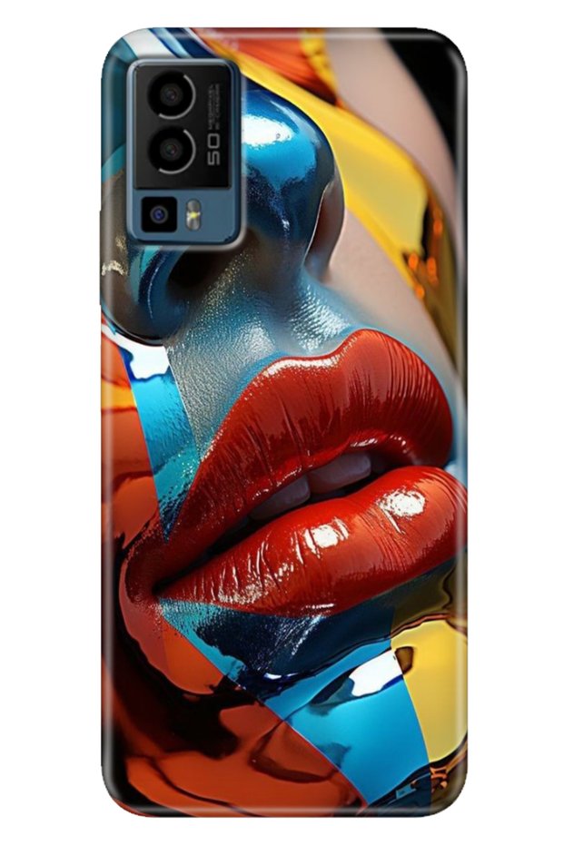 General Mobile Gm 23 Case Patterned Gm23 Silicone Case Uv Makeup