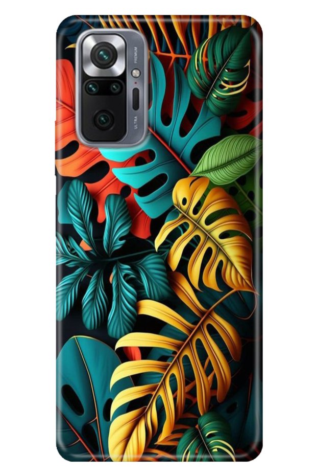 حافظة هاتف Xiaomi Redmi Note 10 Pro ملونة من مادة TPU UV مطبوع من السيليكون الملون بالغابة