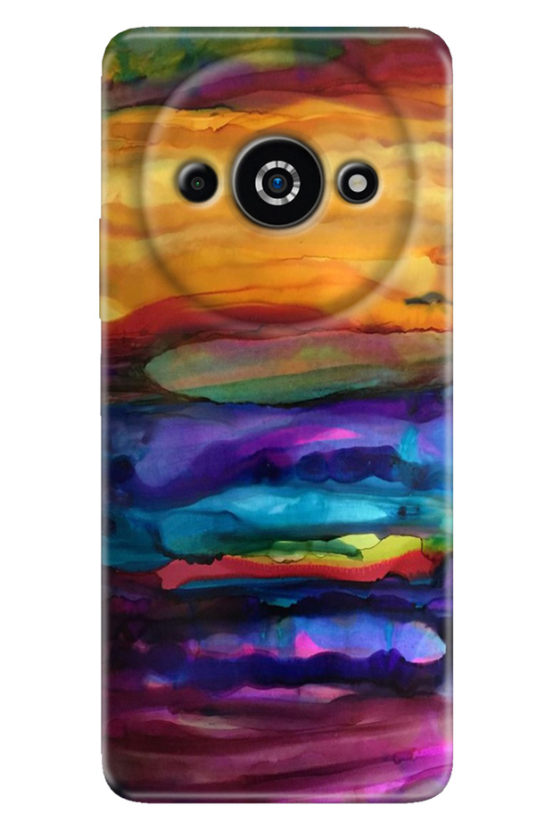 Xiaomi Poco C61 Case Design Printed Silicone Watercolor
