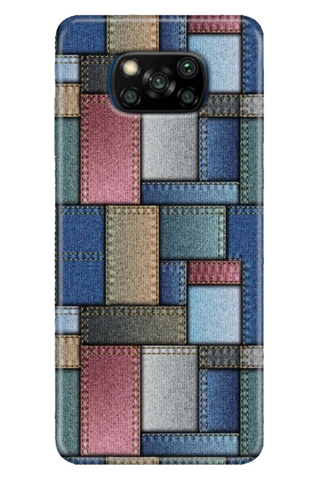Xiaomi Poco X3 Nfc - X3 Pro Case Colorful Flexible Silicone Themed Patterned Tpu Jean Pattern