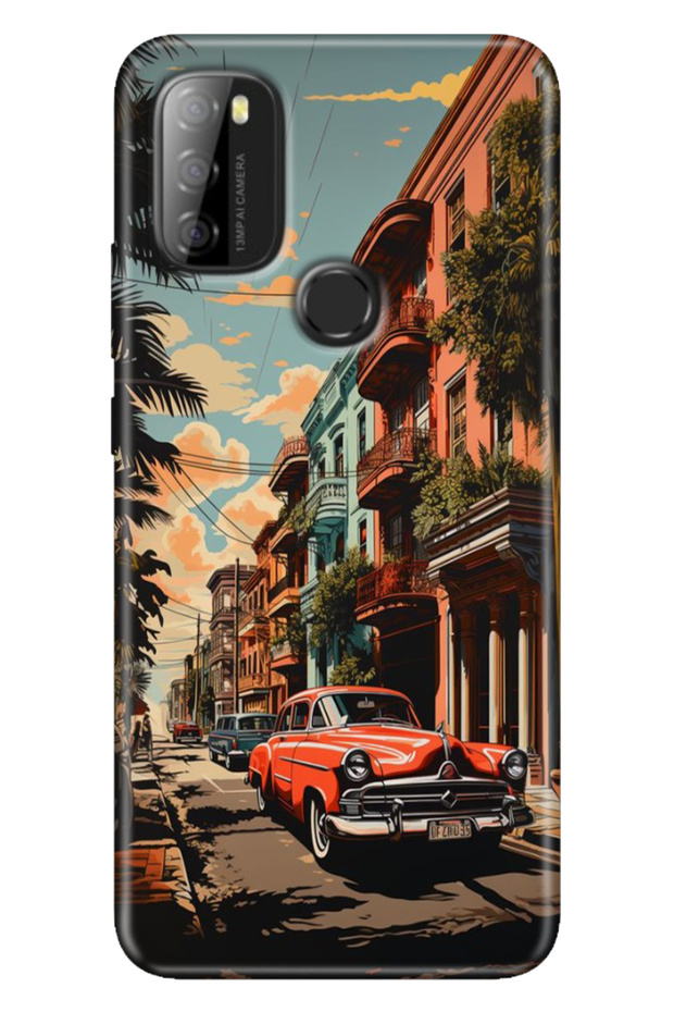 Reeder P13 Blue Max 2021 Case Rubber Printing Silicone Cover Cuba