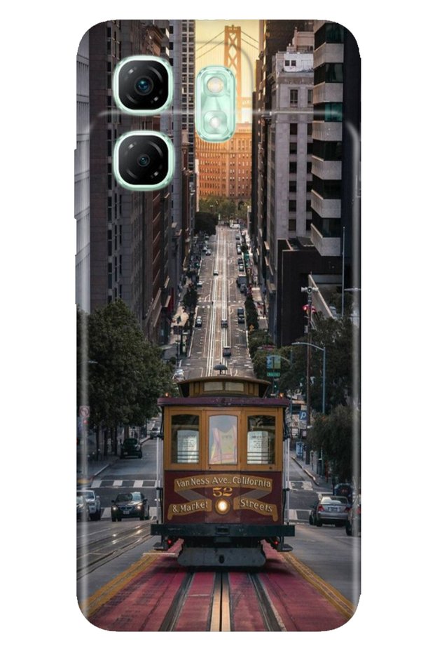 Infinix Hot 50I - Smart 9 Case Colorful Tpu Uv B Printed Patterned Silicone California