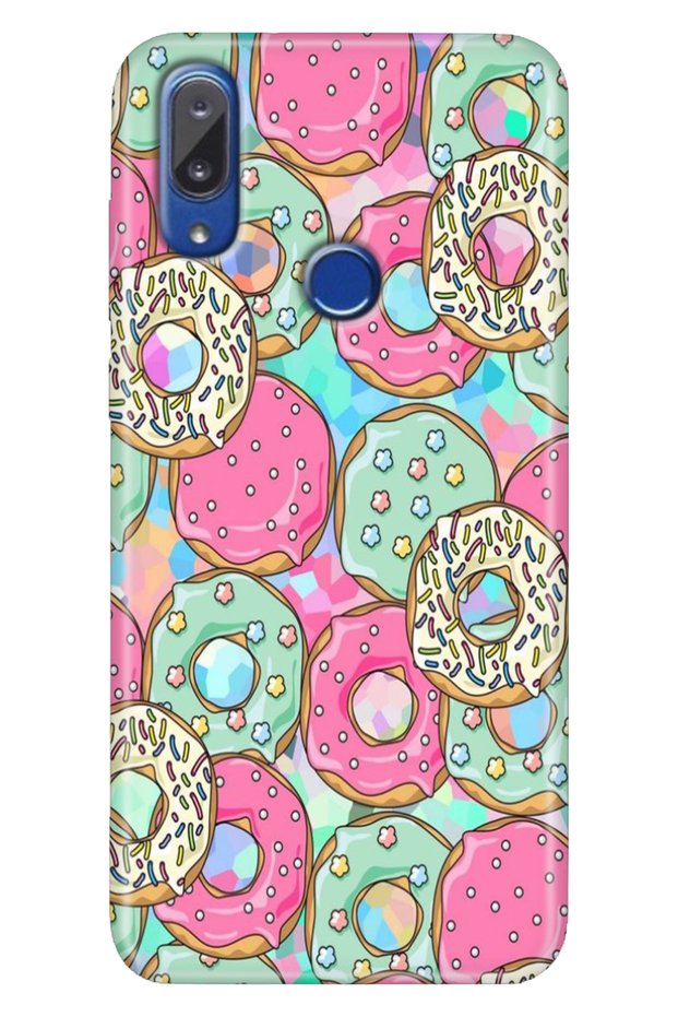 Vestel Venus E5 Case Printed Pattern HD Vestel E5 Silicone Donut