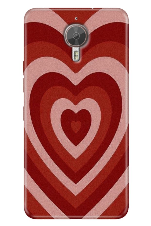 General Mobile Gm 5 Plus Case Patterned Trend Silicone Matte Heart