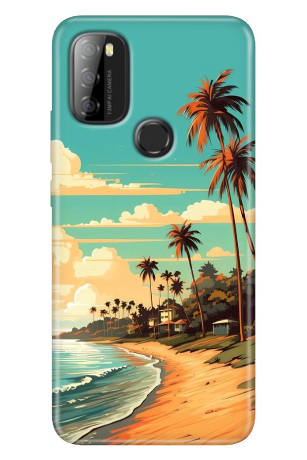 Reeder P13 Blue Max 2021 Case Rubber Printing Silicone Cover Malibu