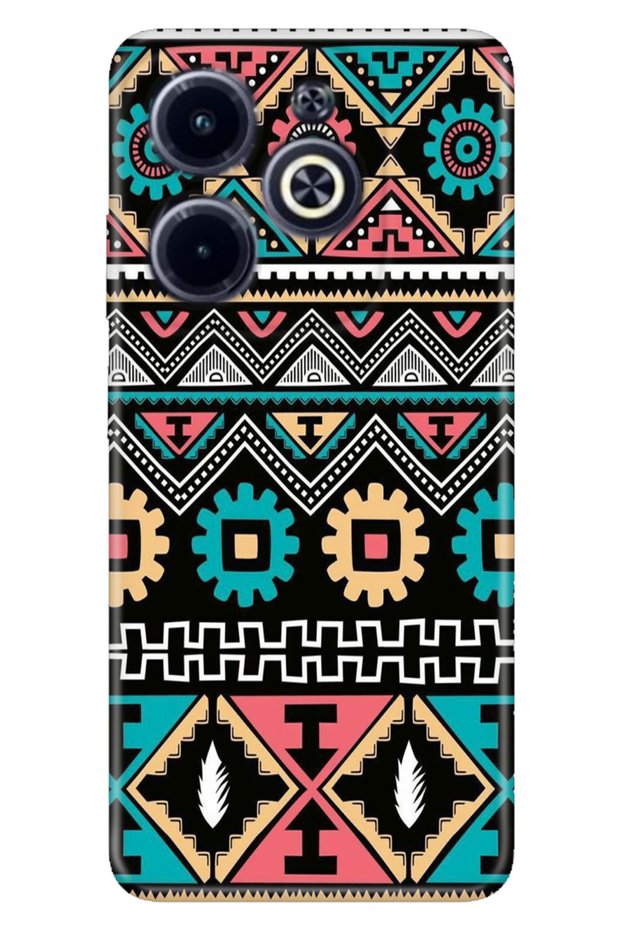 Infinix Hot 40I - Spark20 - 20C Case Themed B Printed Cover Ethnic