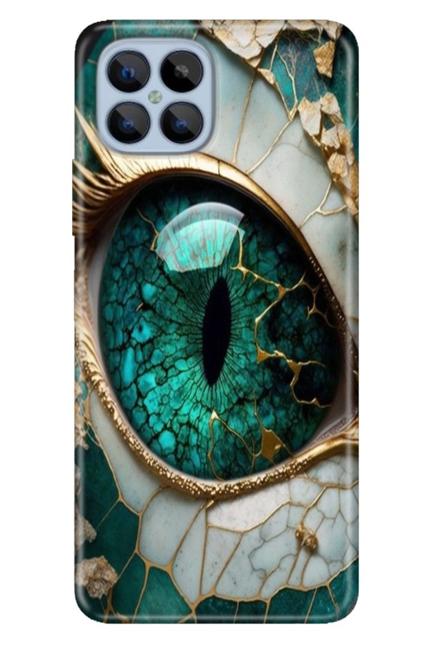 Omix X600 Case Colorful Flexible Silicone Themed Patterned Tpu Goddess Eye