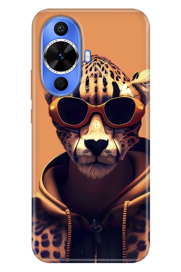 Huawei Nova 12S Case Colorful Tpu Uv Printed Patterned Silicone Tiger