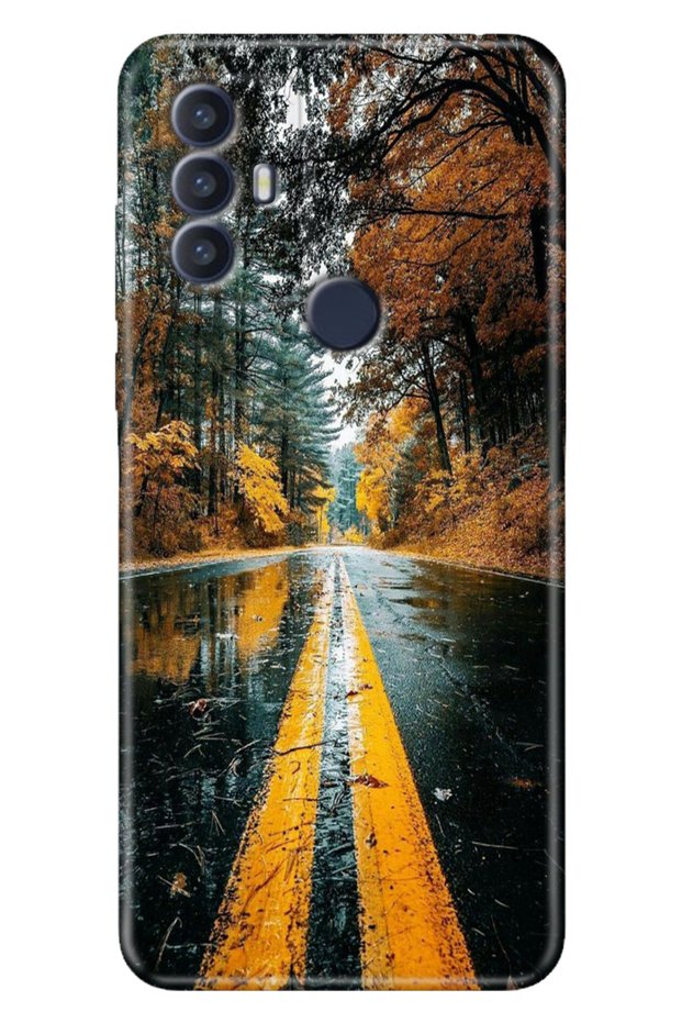 Case for Tcl 30 Se Patterned Silicone Colorful Tpu Uv Horror Path
