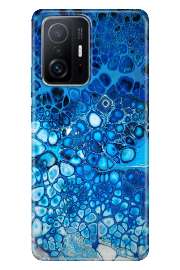 Xiaomi Mi 11t - 11t Pro Case Colorful Special Themed Patterned Silicone Tpu Deep Blue