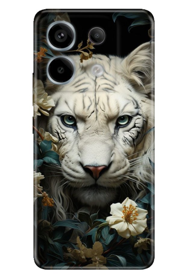 Redmi Note 13 Pro 5g / Poco X6 Case Colorful Flexible Silicone Themed Patterned Tpu Lion