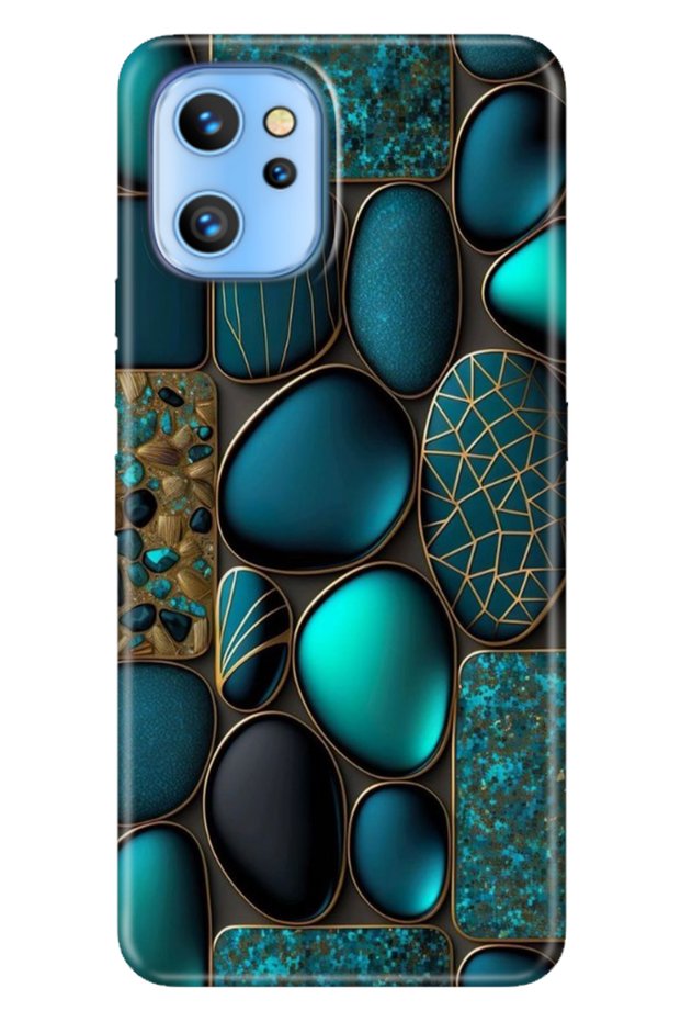 حافظة Reeder S19 Max Pro ذات تصميم منقوش من السيليكون مطبوع رخامية