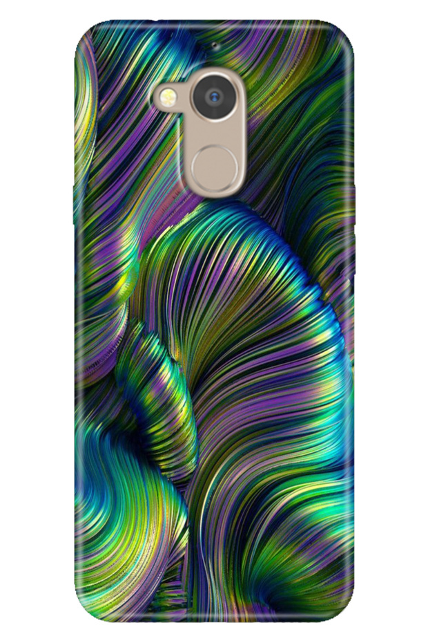 General Mobile Gm 8 Compatible Case Patterned Silicone Color Tpu Uv Holographic