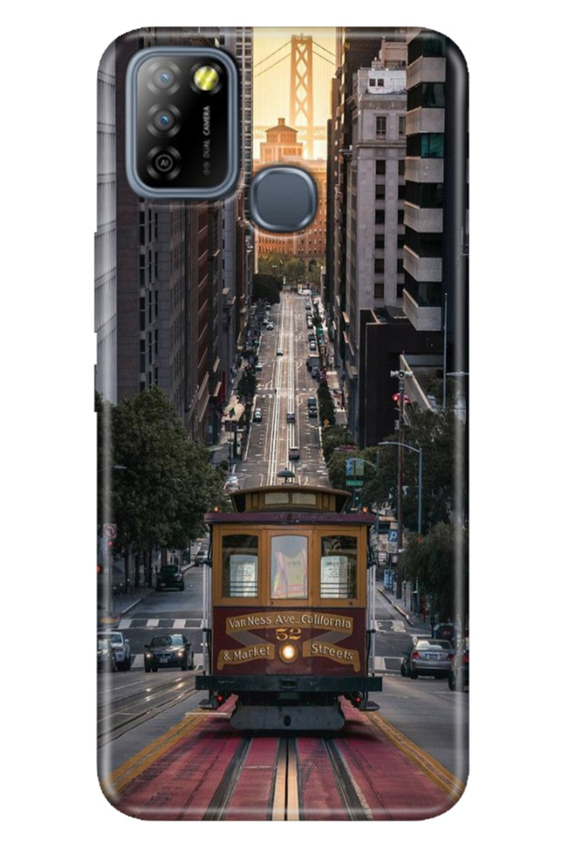 Infinix Smart 5 Compatible Case Colorful Smart 5 Silicone California