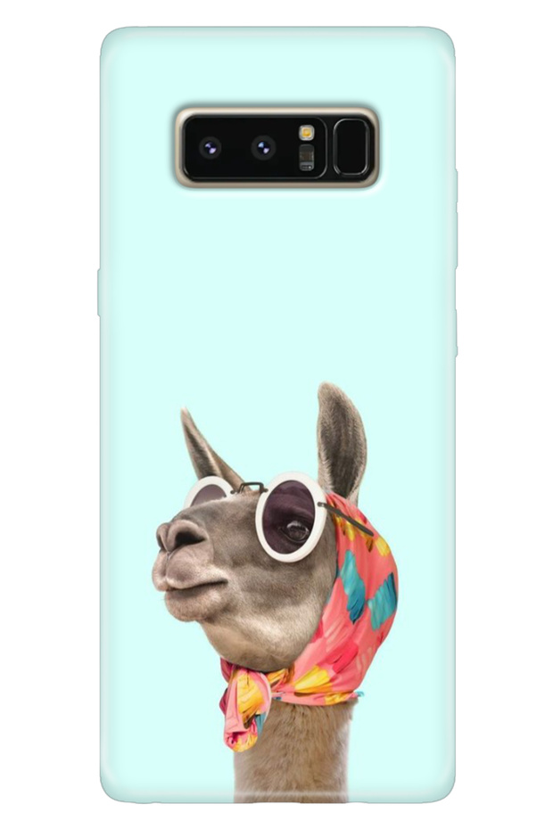 حافظة سامسونج جالاكسي نوت 8 مصنوعة من مادة TPU ذات نمط ملون من السيليكون Note8