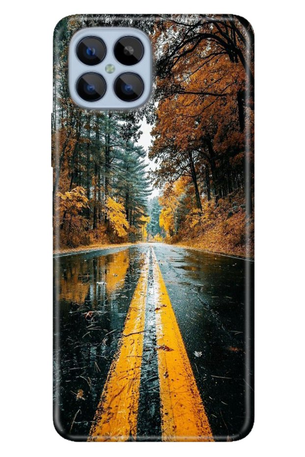 Omix X600 Case Colorful Flexible Silicone Themed Patterned Tpu Horror Road