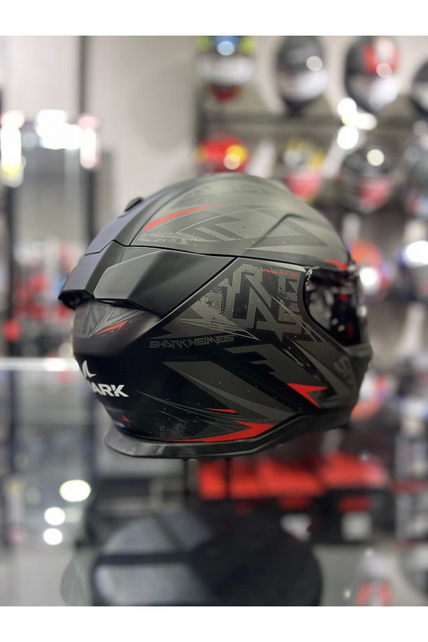 D-Skwal 3 Blast-R Kapalı Kask Şeffaf Vizörlü - 2