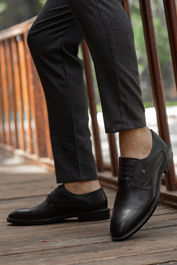 D02018 Daily Orthopedic Men's Genuine Leather Classic Shoes