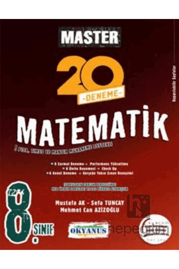 8. Sınıf Master 20 Matematik Denemesi - 2