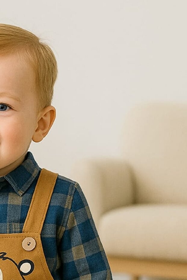 Erkek Bebek Gömlekli Slopet - 3