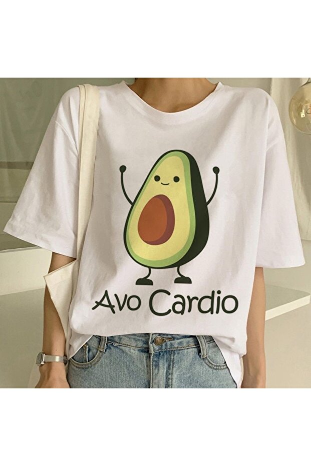 Oversize Cut Short Sleeve Printed T-Shirt
