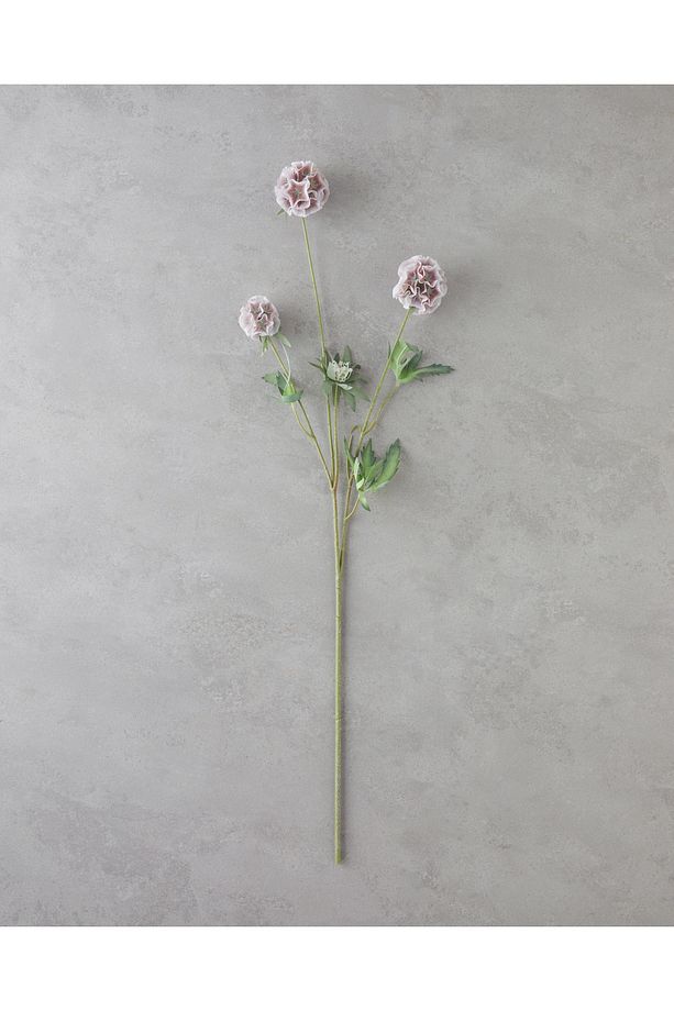 Star Flower Tek Dal Yapay Çiçek 71 cm Beyaz - 1