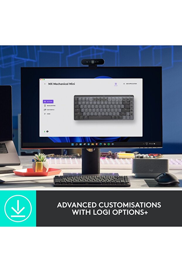 Tastatură wireless Logitech MX Mechanical Performance Mini - 7