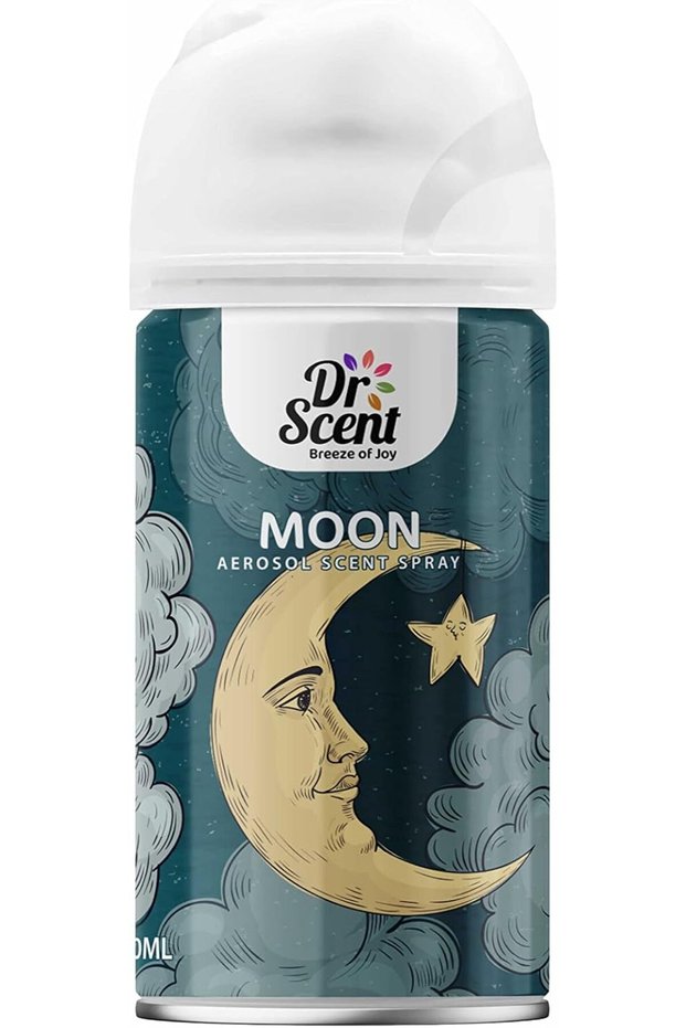 Pack of 2 Breeze of Joy Air Freshener Moon Aerosol Spray (300ml)