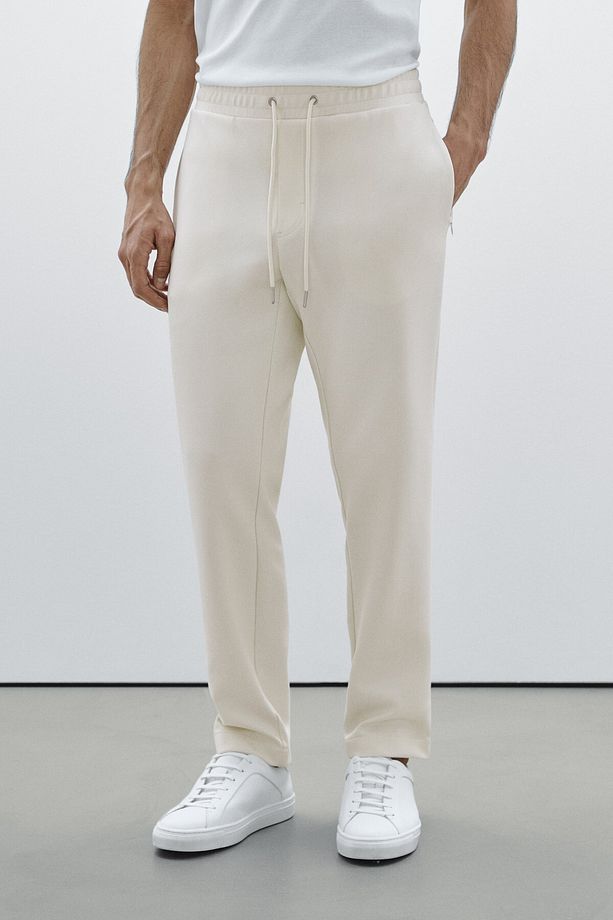 Pamuk karışımlı jogger fit pantolon - 2