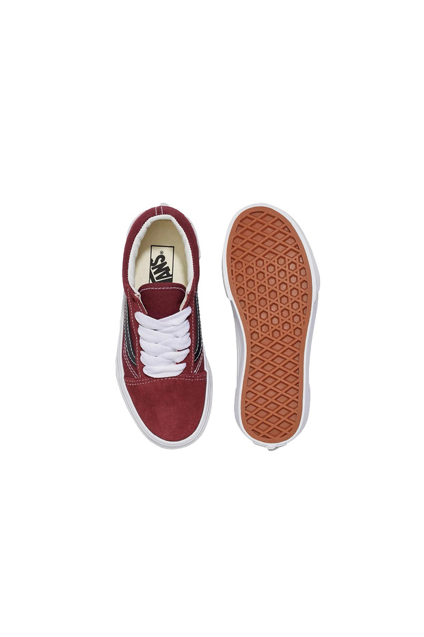 Old Skool Kinder Freizeitschuhe Rot - 5