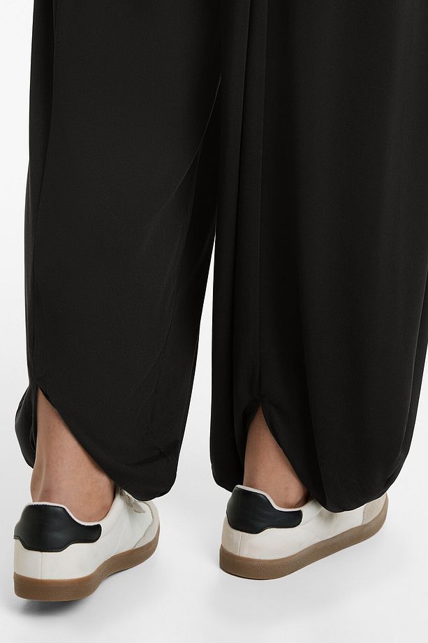 Modal karışımlı balon pantolon - 5