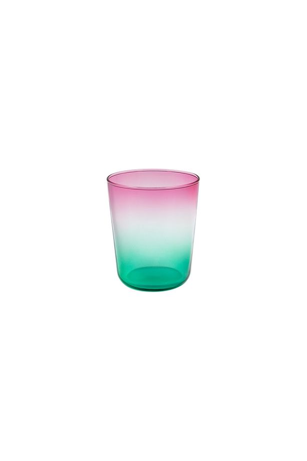 Renard 4'lü Su Bardağı Seti - Pembe/Yeşil - 315 ml - 3